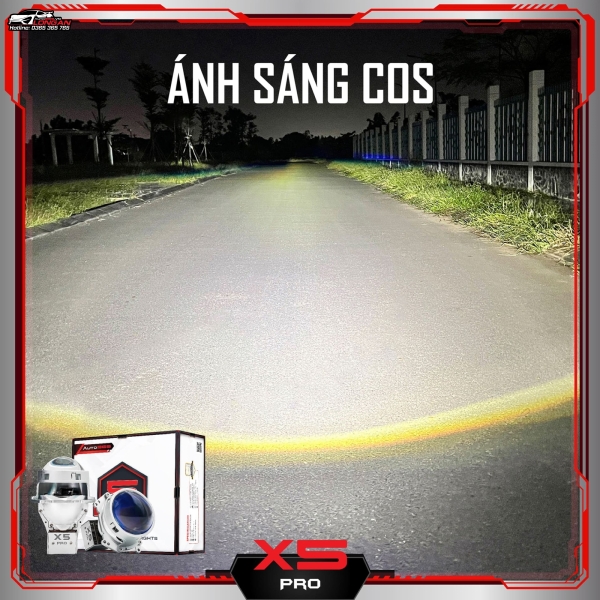 Bi Led X-Light X5 Pro | Đèn Bi Led Ô Tô Nhiệt Màu 5000K Cao Cấp