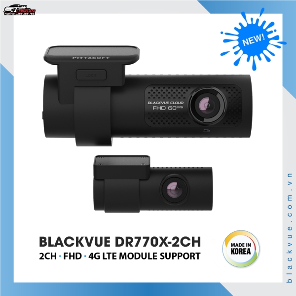 CAMERA HÀNH TRÌNH Ô TÔ CAO CẤP BLACKVUE DR770X-2CH