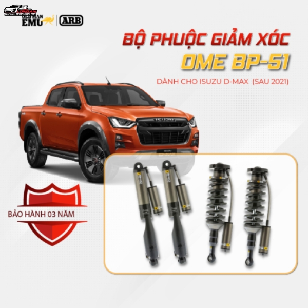 Phuộc BP51 Isuzu D-Max
